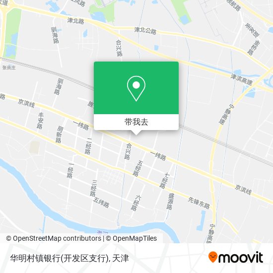 华明村镇银行(开发区支行)地图