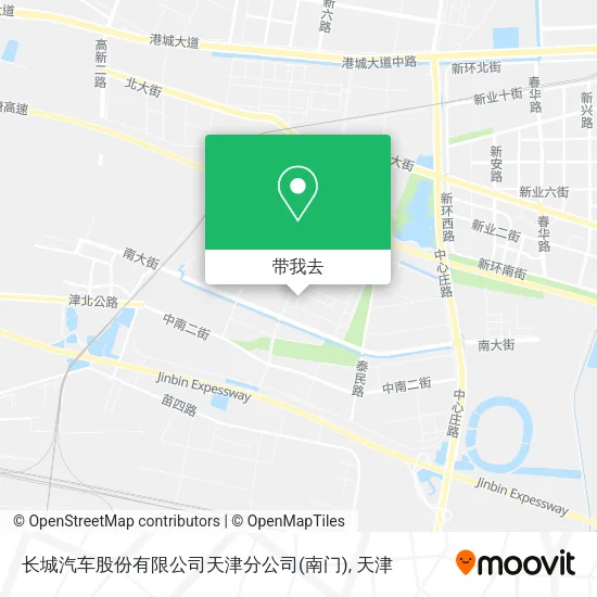 长城汽车股份有限公司天津分公司(南门)地图