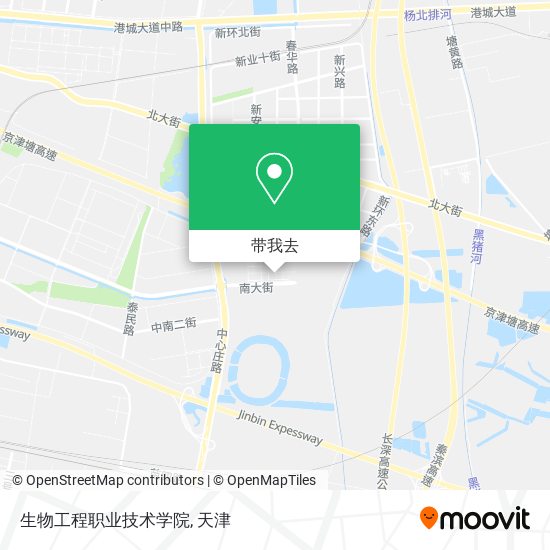生物工程职业技术学院地图