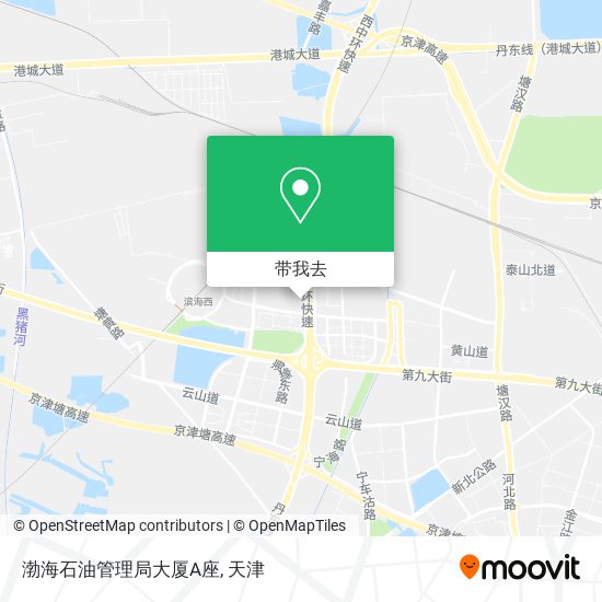 渤海石油管理局大厦A座地图