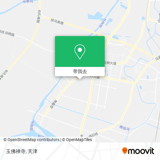 玉佛禅寺地图