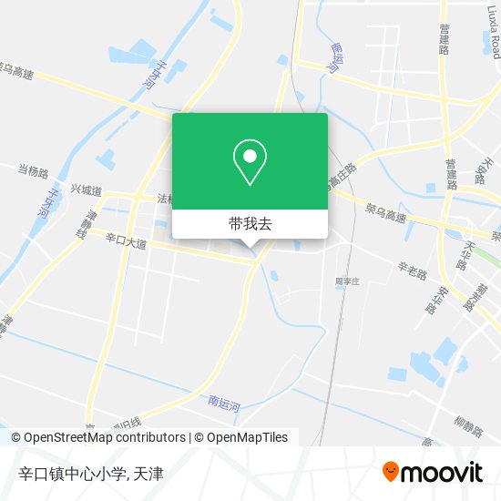 辛口镇中心小学地图