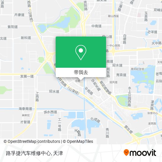 路孚捷汽车维修中心地图
