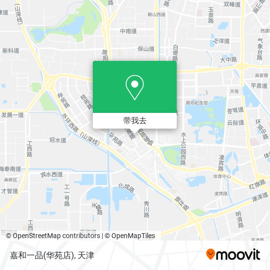 嘉和一品(华苑店)地图
