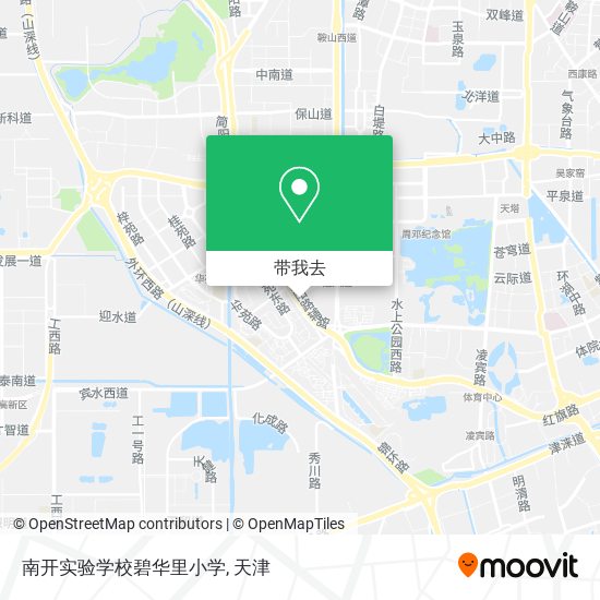 南开实验学校碧华里小学地图
