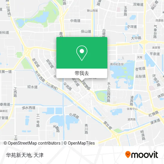 华苑新天地地图