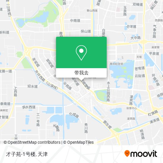 才子苑-1号楼地图