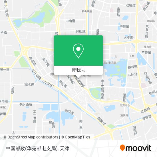 中国邮政(华苑邮电支局)地图
