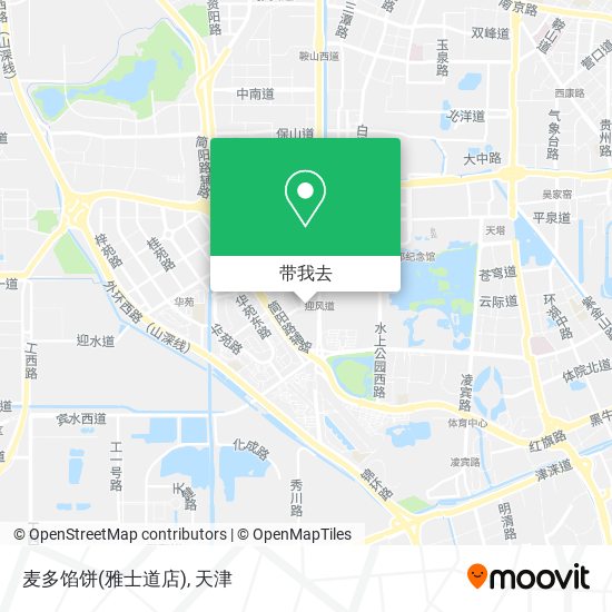 麦多馅饼(雅士道店)地图