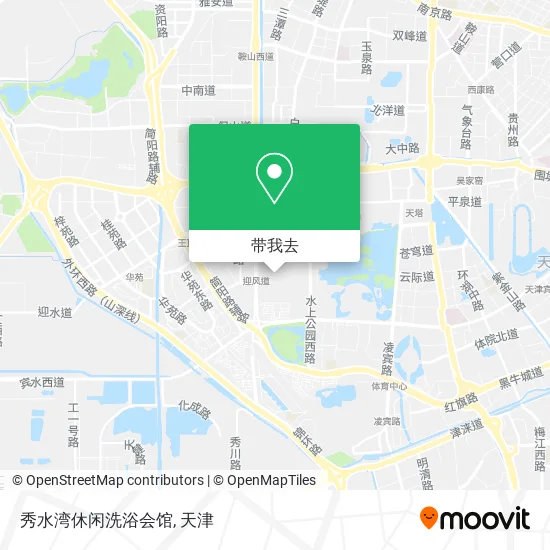 秀水湾休闲洗浴会馆地图