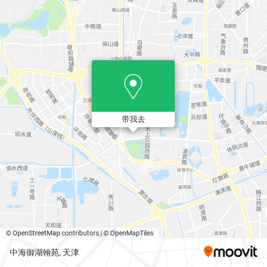 中海御湖翰苑地图