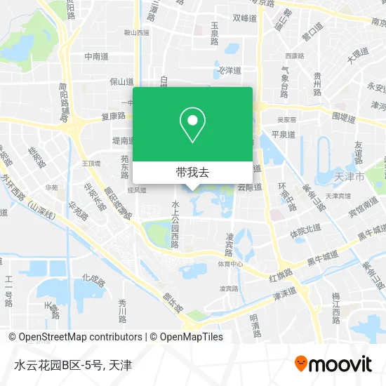 水云花园B区-5号地图