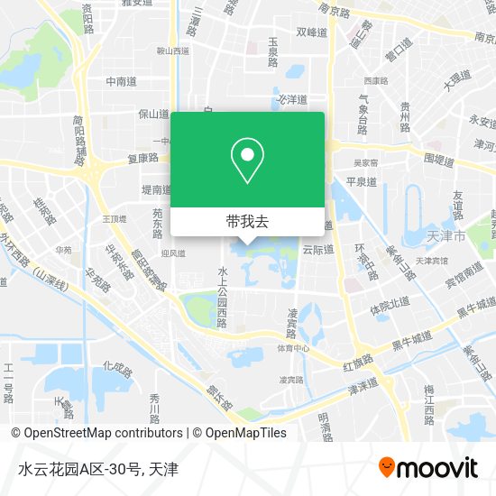水云花园A区-30号地图
