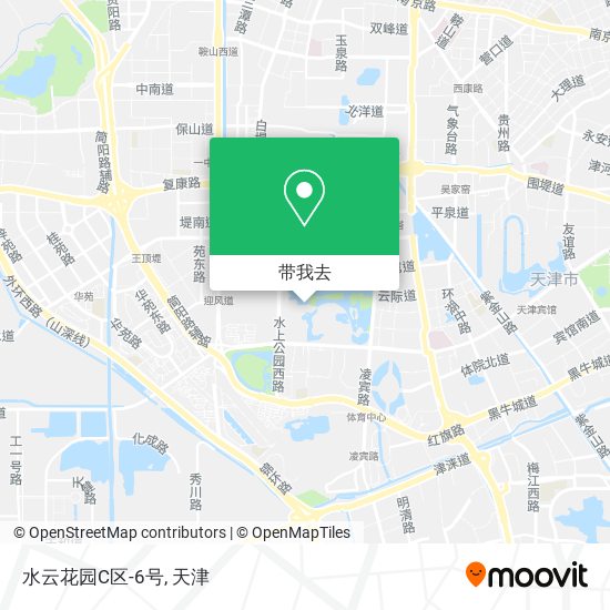 水云花园C区-6号地图