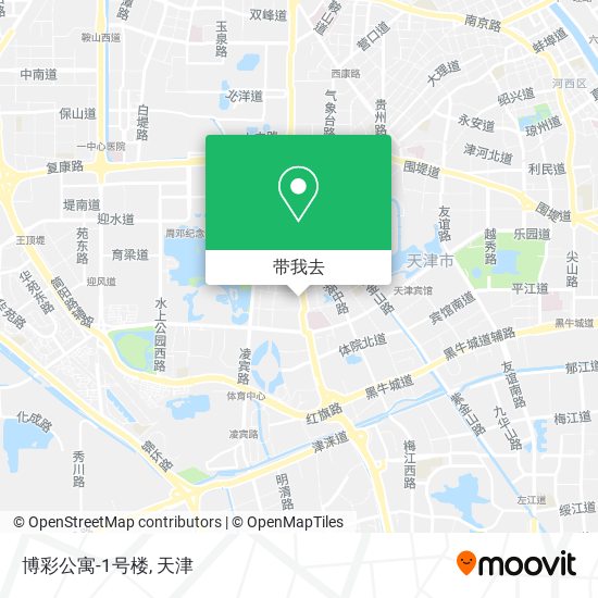 博彩公寓-1号楼地图