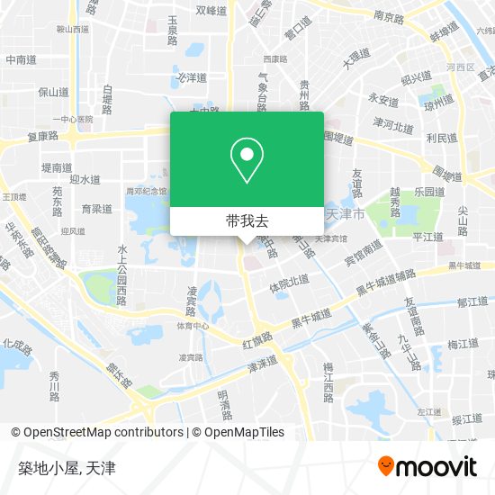 築地小屋地图