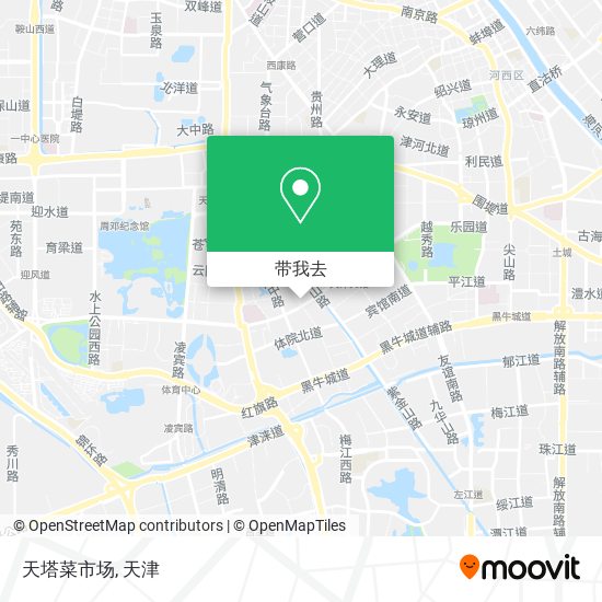 天塔菜市场地图