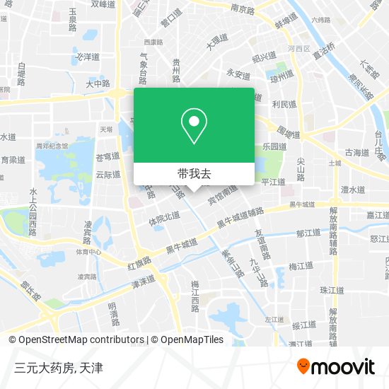 三元大药房地图
