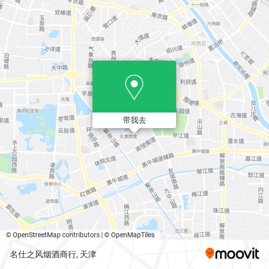 名仕之风烟酒商行地图