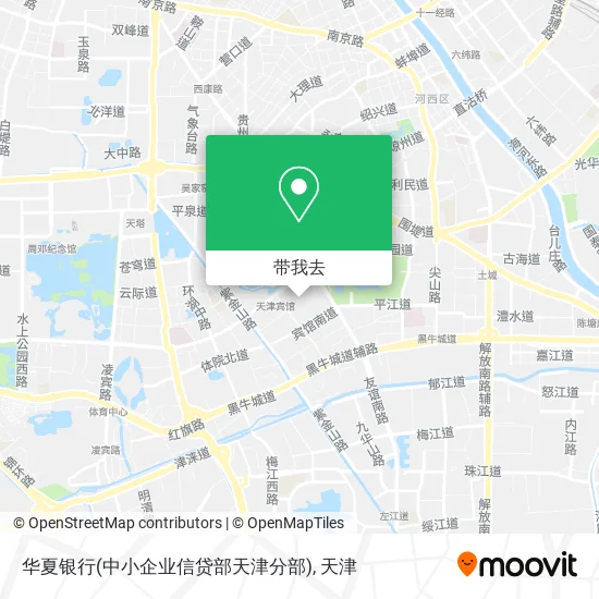 华夏银行(中小企业信贷部天津分部)地图