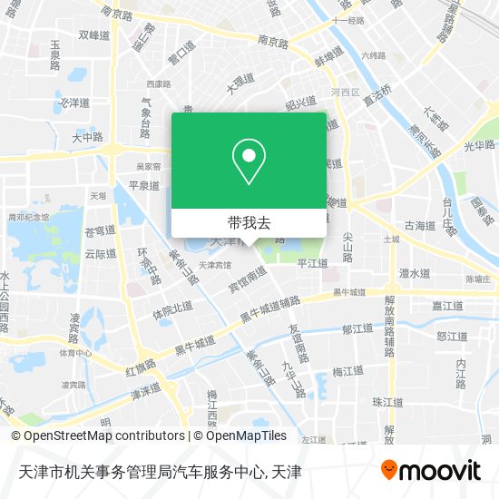 天津市机关事务管理局汽车服务中心地图