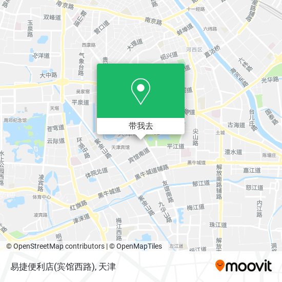 易捷便利店(宾馆西路)地图