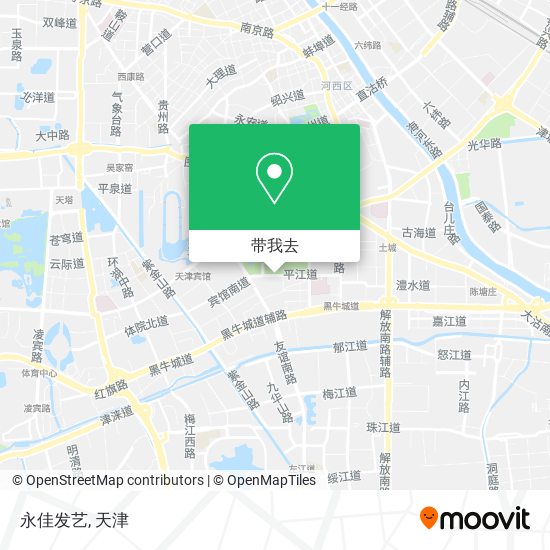 永佳发艺地图