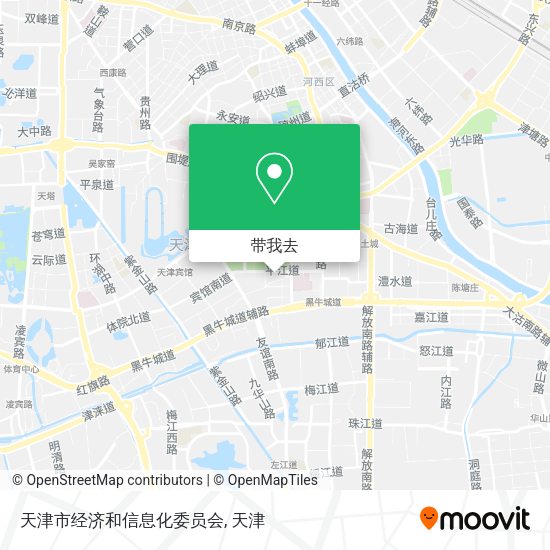 天津市经济和信息化委员会地图