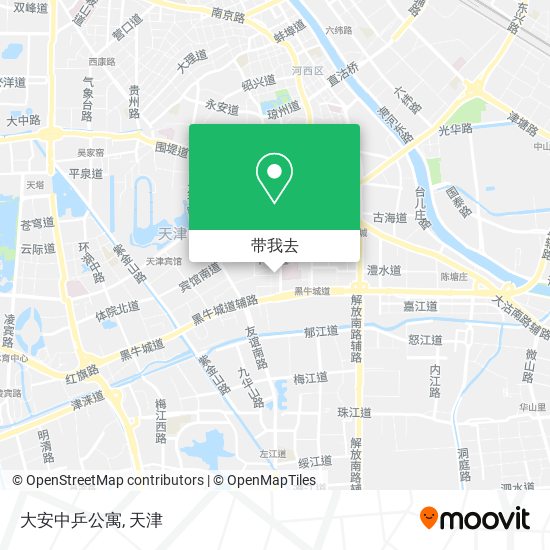 大安中乒公寓地图