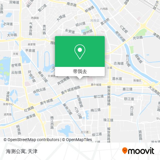 海测公寓地图