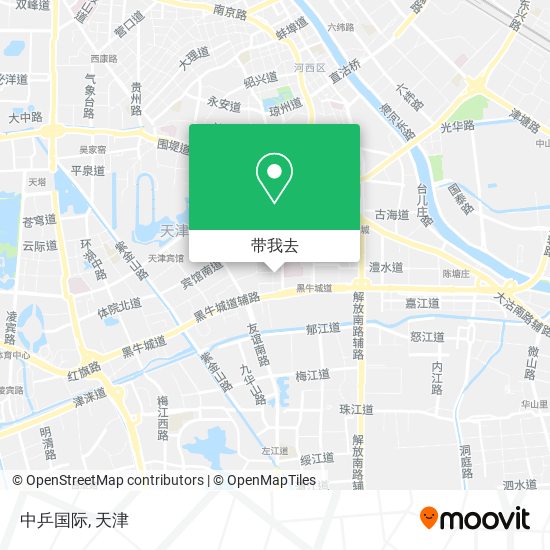 中乒国际地图