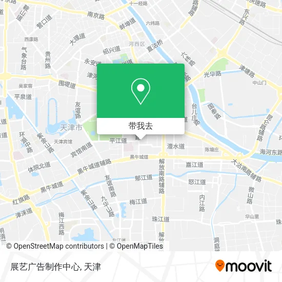 展艺广告制作中心地图