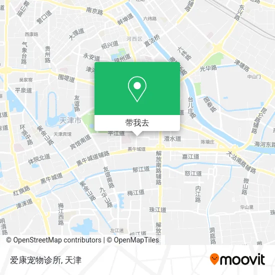 爱康宠物诊所地图