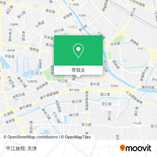 平江旅馆地图