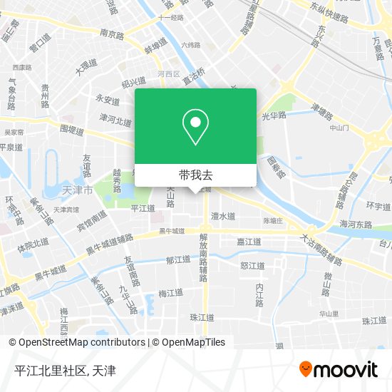 平江北里社区地图