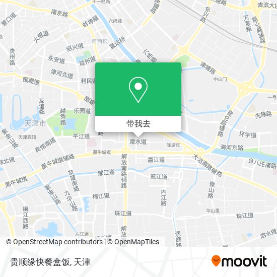 贵顺缘快餐盒饭地图