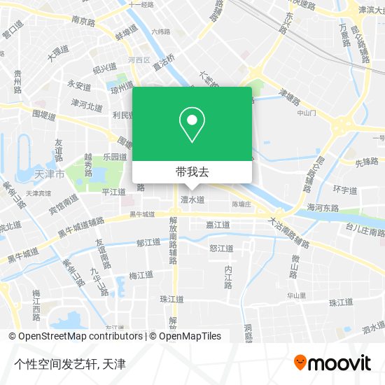 个性空间发艺轩地图