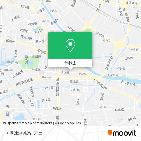 四季沐歌洗浴地图