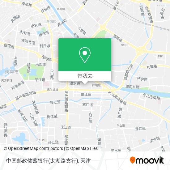 中国邮政储蓄银行(太湖路支行)地图