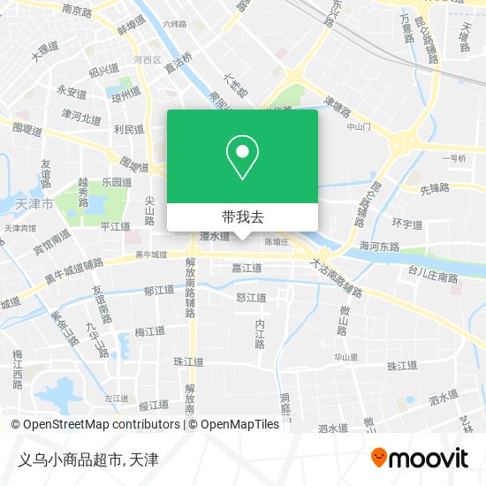 义乌小商品超市地图
