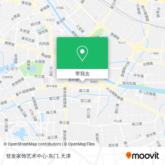 登发家饰艺术中心-东门地图
