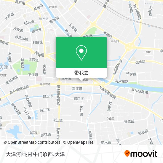 天津河西振国-门诊部地图
