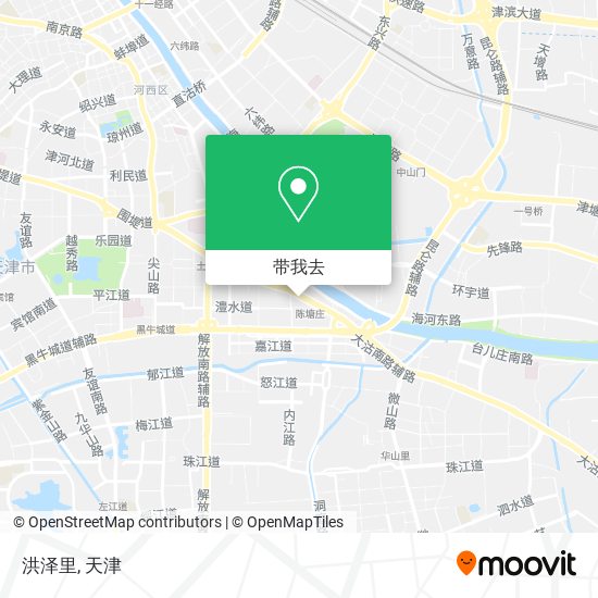 洪泽里地图