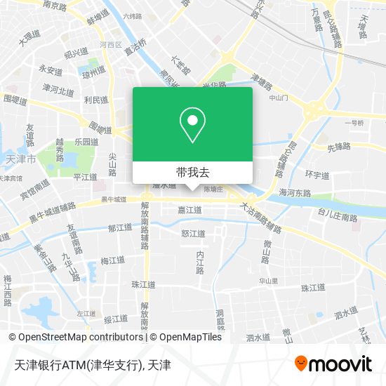 天津银行ATM(津华支行)地图