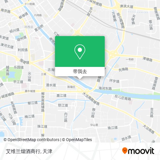 艾维兰烟酒商行地图