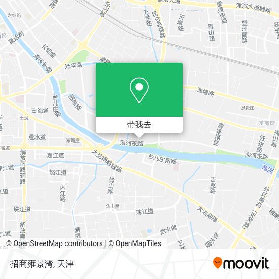 招商雍景湾地图