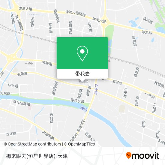 梅来眼去(恒星世界店)地图
