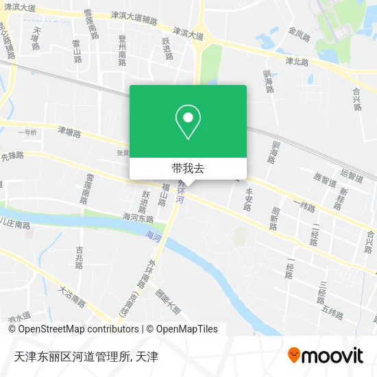 天津东丽区河道管理所地图