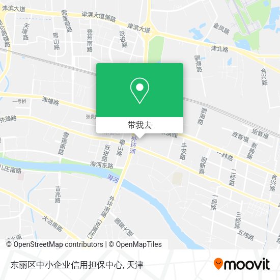 东丽区中小企业信用担保中心地图