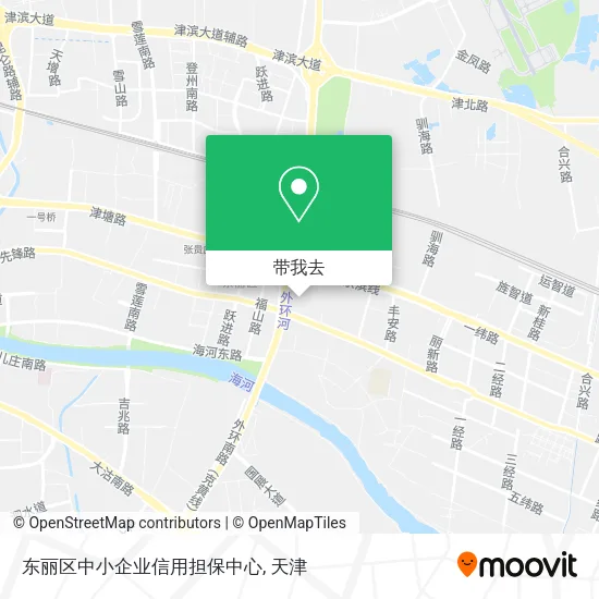 东丽区中小企业信用担保中心地图